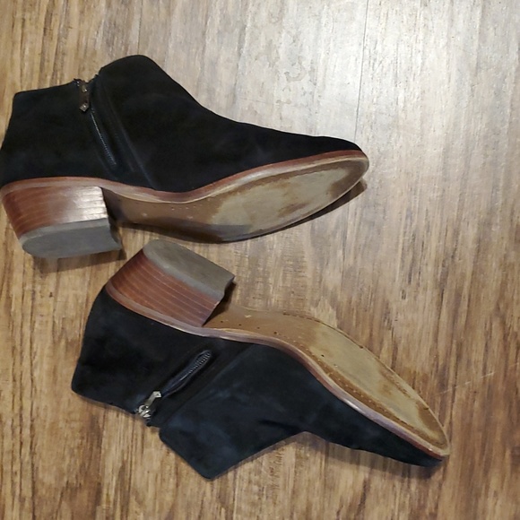 Sam Edelman Petty festival Ankle Boot in Black Suede size 9.5 - Picture 5 of 10